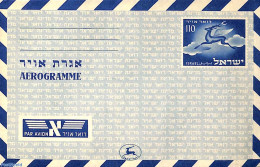 Israel 1953 Aerogramme 110pr, Unused Postal Stationary - Covers & Documents