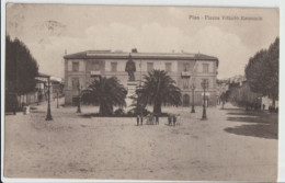 Pisa - Piazza Vittorio Emanuele Viaggiata 1916 - Pisa