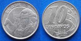 BRAZIL - 10 Centavos 2019 "Pedro I" KM# 649.2 Monetary Reform (1994) - Edelweiss Coins - Brésil