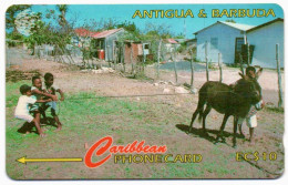 Antigua & Barbuda - Kids At Play - 17CATA (with Regular 0$) - Antigua En Barbuda