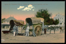 VERIN - Aguas De Cabreiroá- Salida  De Cajas  Para America  Del Sur. (Ed. Ernesto Nº 3) Carte Postale - Orense