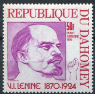 DAHOMEY - Cinquantième Anniversaire De La Mort De Lénine - Lenin