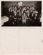 Hochzeitsgeselschaft Nach Mitternacht Privatfotokarte 1929 - Huwelijken