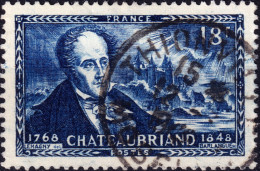 FRANCE - 1948 TàD "THIONVILLE / MOSELLE" (Type A7) Sur Yv.816 18fr Chateaubriand - Used Stamps