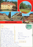 Bad Freienwalde: Internat Bertolt Brecht, Kurpark, Leninstraße, Bahnhof G1989 - Bad Freienwalde