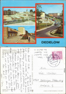 Dedelow Prenzlau Dedelow: POS Konsum-Kaufhalle, Wohnkomplexe G1979 - Prenzlau