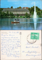 Ansichtskarte Bad Salzungen Kurhaus Am Burgsee Mit Fontäne 1976 - Bad Salzungen