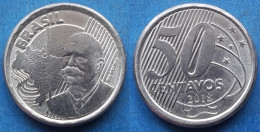 BRAZIL - 50 Centavos 2018 "Baron Of Rio Branco" KM# 651a Monetary Reform (1994) - Edelweiss Coins - Brazil