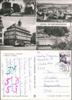 Ansichtskarte Bad Salzungen Ruine St. Annen, Übersicht, Rathaus, Freibad 1984 - Bad Salzungen