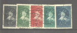 Postzegels > Europa > Nederland > Periode 1891-1948 (Wilhelmina) > 1891-1909 > 300 -304 Gebruikt (11769) - Gebruikt