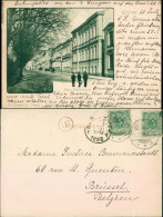 Ansichtskarte Güstrow Neue Wallstraße 1899  - Güstrow