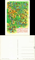 Zechlinerhütte-Rheinsberg Landkarte: Ruppiner Land 1985 - Zechlinerhütte