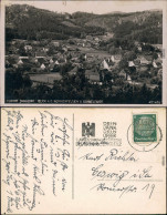 Ansichtskarte Jonsdorf Blick Zum Nonnenfelsen Und Gondelfahrt 1941 - Jonsdorf