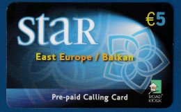 Greece ^^^  Road Kiosk Star Prepaid 5€ - Used - Greece