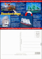 Ansichtskarte  Selgelschiffe Seemannslexikon, Almanach, Klabatautermann 2000 - Velieri