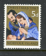 Norfolk Islands MNH 1965 Christmas - Ile Norfolk