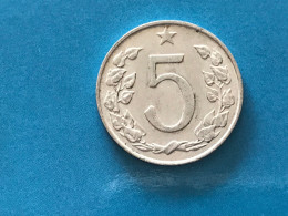 Münze Münzen Umlaufmünze Tschechoslowakei 5 Heller 1967 - Cecoslovacchia