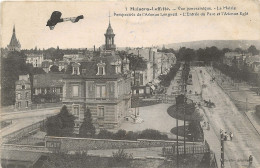 CPA MAISONS LAFITTE - VUE PANORAMIQUE - LA MAIRIE - AVENUE LONGUEIL - ENTREE DU PARC ET AVENUE EGLE - Maisons-Laffitte