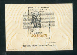 "BRASILIEN" 1973, Block 33 ** (50158) - Blocks & Kleinbögen