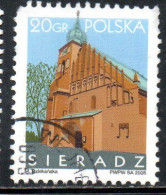 POLONIA POLAND POLSKA 2005 ALL SAINTS COLLEGIATE CHURCH SIERADZ 20g USED USATO OBLITERE' - Usati