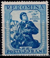 ROMANIA 1954 FLYERS DAY MI No 1488 MNH VF!! - Unused Stamps