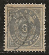 Islande 1876 N° Y&T : 7 Obl. - Oblitérés