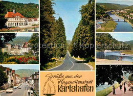 72700652 Bad Karlshafen Kurhaus Strassenpartien Teilansichten Promenade Bad Karl - Bad Karlshafen