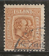 Islande 1907-1908 N° Y&T : 48 Obl. - Used Stamps