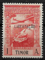 TIMOR 1947 EMPIRE STAMP SURC. "LIBERTAÇÃO" - AIRMAIL MH (NP#72-P17-L1) - Timor