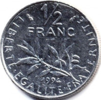 France - 1994 - KM 931 D - 1/2 Franc - XF - 1/2 Franc