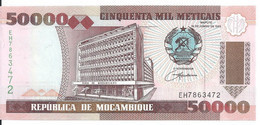 MOZAMBIQUE 50000 METICAIS 1993 UNC P 138 - Mozambique