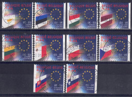 Belgien 2004 - EU-Erweiterung, Nr. 3342 - 3351, Gestempelt / Used - Gebraucht