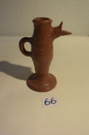 C66 Vase Cruche En Grés Signé ?? - Vases