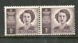 Australia MNH Coil Pair - Mint Stamps