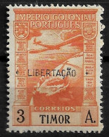 TIMOR 1947 EMPIRE STAMP SURC. "LIBERTAÇÃO" - AIRMAIL MH (NP#72-P17-L1) - Timor