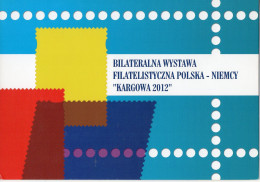 POLAND 2012 POLISH POST OFFICE SPECIAL LIMITED EDITION FOLDER: POLAND GERMANY BILATERAL PHILATELIC EXHIBITION FDC - Cartas & Documentos