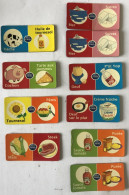 10 Magnets Publicitaire Petits Filous - Reklame