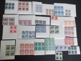 Lot Of Various Countries Blocks Being A Hialeah Reproduction Issue On Thick Paper Gummed Page For Study Only 2 RS - Viñetas De Fantasía