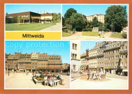 72698700 Mittweida Ingenieurschule Bibliothek Mensa Markt Friedensbrunnen Mittwe - Mittweida