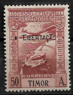 TIMOR 1947 EMPIRE STAMP SURC. "LIBERTAÇÃO" - AIRMAIL MH (NP#72-P17-L1) - Timor