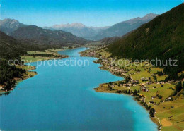 72698670 Weissensee Kaernten Panorama Blick Ueber Neusach Gegen Westen Und Hochs - Weissensee