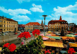 72698403 Erlangen Marktplatz Mit Schloss Und Rathaus Erlangen - Erlangen