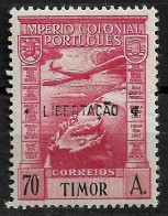 TIMOR 1947 EMPIRE STAMP SURC. "LIBERTAÇÃO" - AIRMAIL MH (NP#72-P17-L2) - Timor