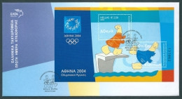 Greece / Grece / Griechenland / Grecia 2003 Olympic Games Athens 2004 Mascots M/S 1 FDC - Verano 2004: Atenas