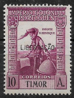 TIMOR 1947 EMPIRE STAMP SURC. "LIBERTAÇÃO" - MNH (NP#72-P17-L3) - Timor