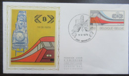 FDC Zijde 1825 'NMBS - SNCB' - 1971-1980