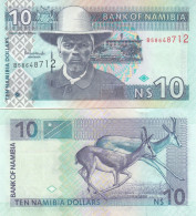 Namibia 10 Dollars 2001 P-4 UNC - Namibie