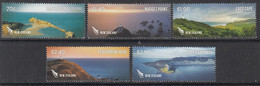 2013 New Zealand Lighthouses Complete Set Of 5 MNH @ BELOW FACE VALUE - Unused Stamps