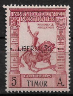 TIMOR 1947 EMPIRE STAMP SURC. "LIBERTAÇÃO" - MNH (NP#72-P17-L3) - Timor