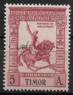 TIMOR 1947 EMPIRE STAMP SURC. "LIBERTAÇÃO" - MNH (NP#72-P17-L3) - Timor